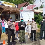 Gerbang Sterilisasi Covid-19 di Konut Mulai Difungsikan Gerbang Sterilisasi Covid-19 di Konut Mulai Difungsikan