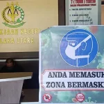 Kajari Kolut Berlakukan Wajib Masker Bagi Tamu dan Jajarannya Kajari Kolut Berlakukan Wajib Masker Bagi Tamu dan Jajarannya