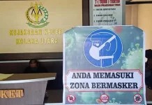 Kajari Kolut Berlakukan Wajib Masker Bagi Tamu dan Jajarannya Kajari Kolut Berlakukan Wajib Masker Bagi Tamu dan Jajarannya