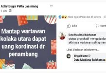 Diduga Lecehkan Profesi Wartawan Kolut, Akun FB Ini Dipolisikan Diduga Lecehkan Profesi Wartawan Kolut, Akun FB Ini Dipolisikan