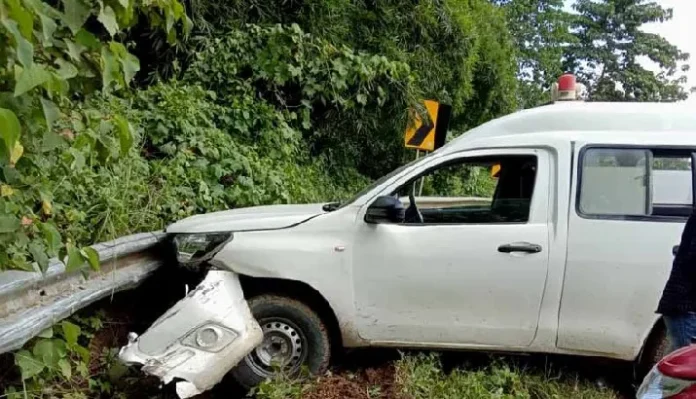 Diduga Lelah Pakai APD, Sopir Puskesling di Bombana Mengalami Kecelakaan