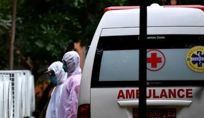 Ambulance Corona Covid-19 Ilustrasi corona