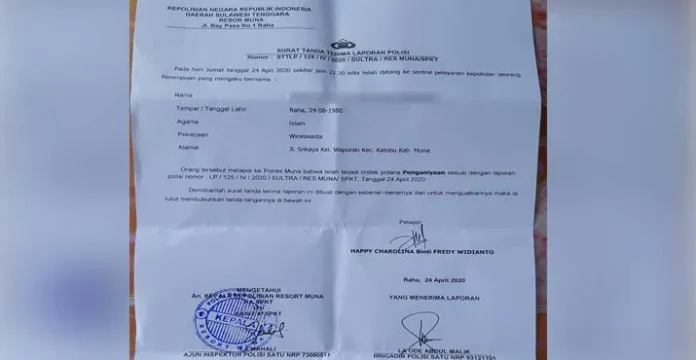 Diduga Lakukan Penganiayaan, Dirut PDAM Muna Dipolisikan