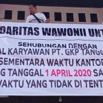 Ratusan Korban PHK PT GKP Minta Bambang Murtiyoso Dipecat sebagai Direktur Ratusan Korban PHK PT GKP Minta Bambang Murtiyoso Dipecat sebagai Direktur