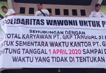Ratusan Korban PHK PT GKP Minta Bambang Murtiyoso Dipecat sebagai Direktur Ratusan Korban PHK PT GKP Minta Bambang Murtiyoso Dipecat sebagai Direktur