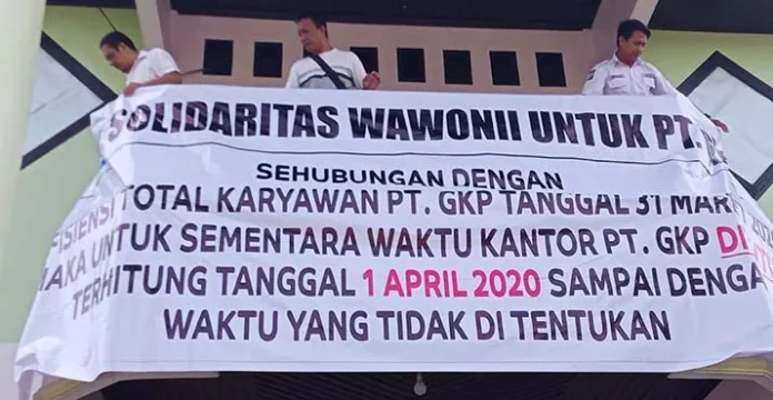 Ratusan Korban PHK PT GKP Minta Bambang Murtiyoso Dipecat sebagai Direktur