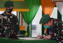 Pangdam Hasanuddin Pimpin Sertijab Danrem Kendari Pangdam Hasanuddin Pimpin Sertijab Danrem Kendari