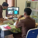 Sidang Online di Kejari Kolut Terkendala Jaringan Internet Sidang Online di Kejari Kolut Terkendala Jaringan Internet