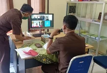 Sidang Online di Kejari Kolut Terkendala Jaringan Internet Sidang Online di Kejari Kolut Terkendala Jaringan Internet