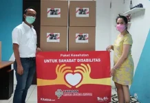 Yayasan AHM Bagikan 200 Paket Bantuan Buat Disabilitas Yayasan AHM Bagikan 200 Paket Bantuan Buat Disabilitas