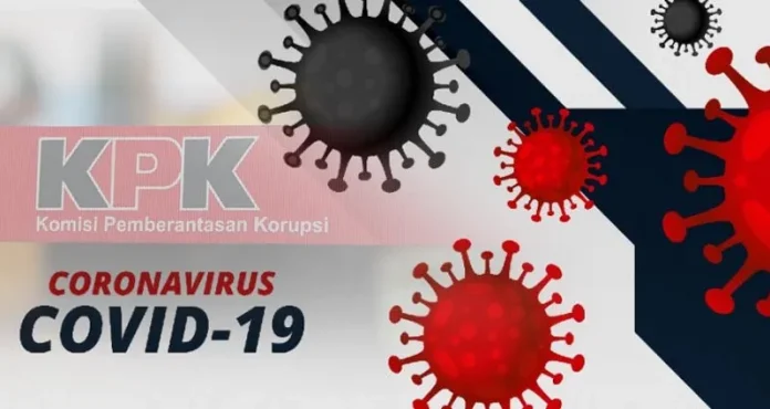KPK Ilustrasi corona, covid 19