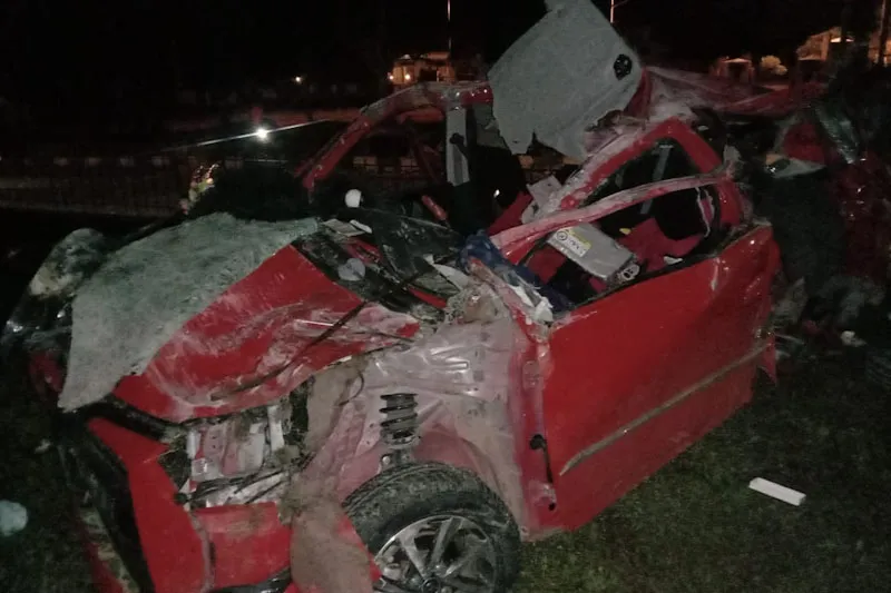 Kecelakaan Tunggal di Depan Rujab Bupati Konsel, Dua Orang Pemuda Meninggal Dunia