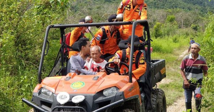 Dua Hari Hilang di Hutan, Kakek Sadi Berhasil Ditemukan