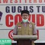 Satu Kasus Baru Covid-19 dari Klaster Muna Juru Bicara Gugus Tugas Covid-19 Sultra, dr. La Ode Rabiul Awal