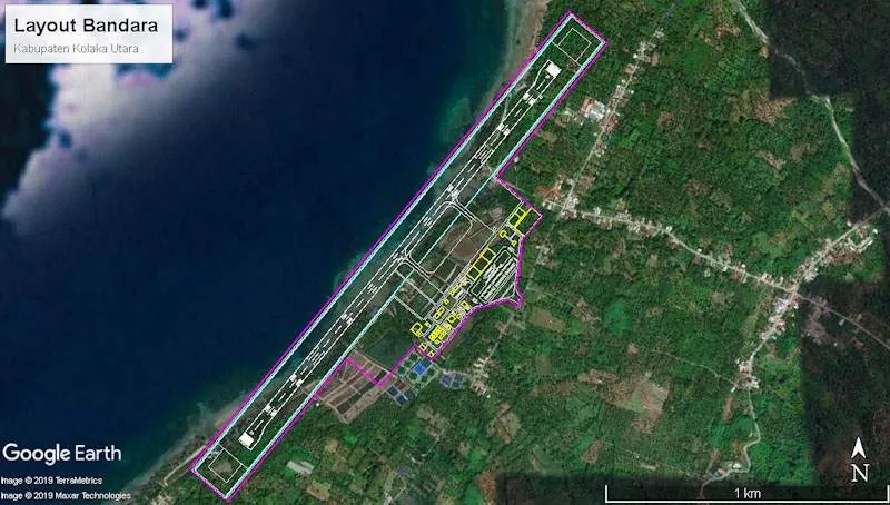 Pembangunan Bandara di Kolut Kolut, Fokus Penimbunan dan Pembuatan Talud