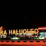 Maret 2020, Jumlah Penumpang Pesawat di Sultra Turun 21,25 Persen Bandara Haluoleo kendari sultra