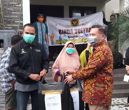 Curhat Pedagang Kuliner di Kendari Tutup Akibat Covid-19, Bersyukur Dapat Bantuan dari BINDA Sultra