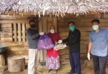 PT SJSU Salurkan Ratusan Paket Sembako ke Warga Terdampak Covid-19 PT SJSU Salurkan Ratusan Paket Sembako ke Warga Terdampak Covid-19