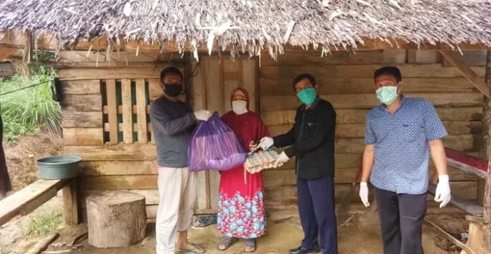 bantuan_sjsu PT SJSU Salurkan Ratusan Paket Sembako ke Warga Terdampak Covid-19