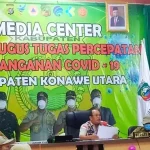 Bupati Konut Laporkan Aksi Penanganan Covid-19 ke KPK Bupati Konut Laporkan Aksi Penanganan Covid-19 ke KPK