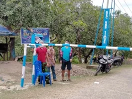 Satu Warga Reaktif Corona, Penjagaan di Pintu Masuk Kabaena Timur, Bombana Diperketat Satu Warga Reaktif Corona, Penjagaan di Pintu Masuk Kabaena Timur, Bombana Diperketat