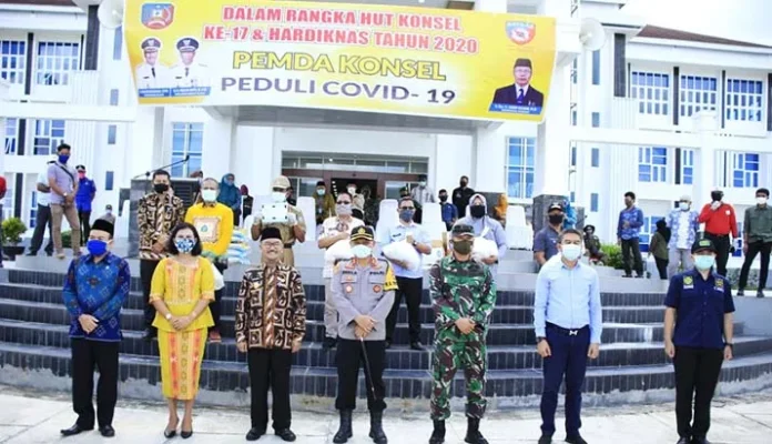 Peringatan HUT Konsel ke-17 Dirayakan Sederhana