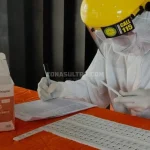 Pengantin Asal Bombana Positif Corona, 150 Tamu Undangan Jalani Swab Pastikan Operasi SAR Tetap Aman, 59 Personil Basarnas Kendari Jalani Rapid Test