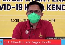 Pasien Positif Corona di Kendari Tersisa 7 Orang Juru Bicara (Jubir) Gugus Tugas Covid-19 Kota Kendari dr. Alghazali