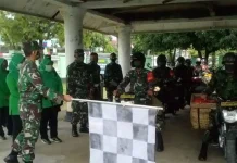 Kodim Muna Bagikan Sembako pada Warga Terdampak Covid-19 Kodim Muna Bagikan Sembako pada Warga Terdampak Covid-19