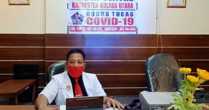 Juru Bicara (Jubir) Satuan Tugas (Satgas) Penanganan Covid-19 Kolut Syarif Nur