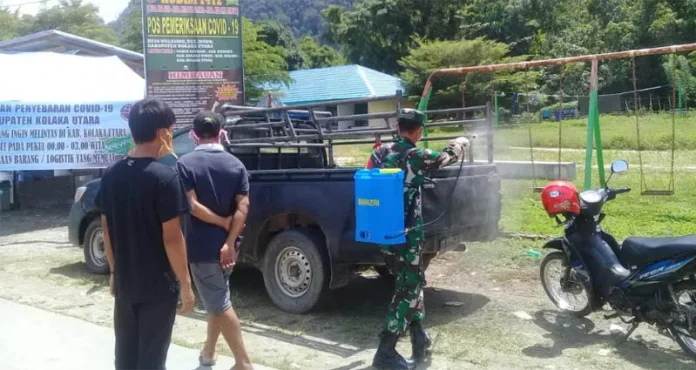 Koramil 1412-03/Lasusua Instruksikan Babinsa Bertugas di Wilayah Perbatasan