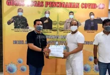 Bupati Konut Terima Bantuan Ribuan APD dari Powerchina Bupati Konut Terima Bantuan Ribuan APD dari Powerchina
