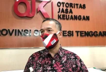 OJK Optimalkan Kebijakan Pemulihan Ekonomi Nasional Kepala OJK Sultra Mohammad Fredly Nasution