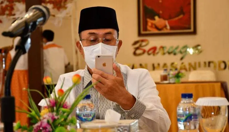 Pangdam XIV Hasanuddin Silahturahmi Virtual dengan Prajurit dan Nakes di Hari Pertama Lebaran