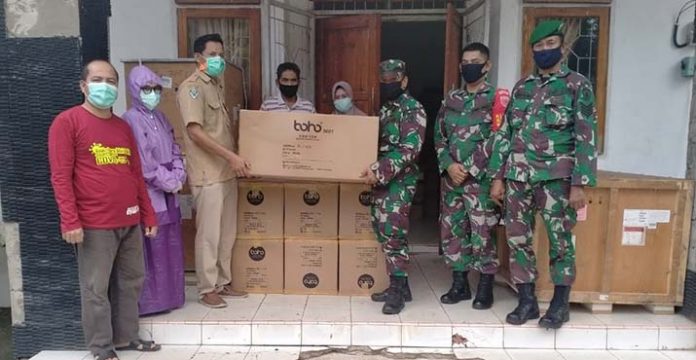 Dinkes Kolaka Utara Terima Bantuan APD dari TNI