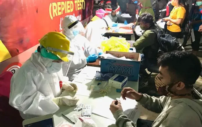 rapid test pelabuhan Semua Penumpang Kapal Wajib Rapid Test sebelum Berangkat