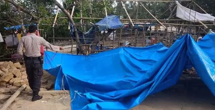 Cegah Penyebaran Covid-19, Polres Kendari Bongkar Lokasi Judi Sabung Ayam di Kendari