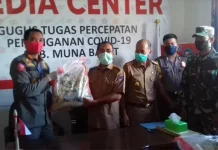 Bantuan 200 Paket Sembako Pemprov Sultra Tiba di Mubar Bantuan 200 Paket Sembako Pemprov Sultra Tiba di Mubar