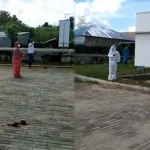 Pasien Positif Covid-19 di RSUD Bahteramas Senam Tobelo Bersama Tenaga Medis Pasien Positif Covid-19 di RSUD Bahteramas Senam Tobelo Bersama Tenaga Medis