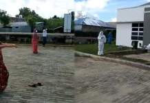 Pasien Positif Covid-19 di RSUD Bahteramas Senam Tobelo Bersama Tenaga Medis Pasien Positif Covid-19 di RSUD Bahteramas Senam Tobelo Bersama Tenaga Medis