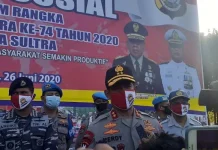 Kapolda Sultra Tolak Wawancara soal Pengamanan 156 TKA China Kepala Kepolisian Daerah (Kapolda) Sulawesi Tenggara (Sultra) Irjen Pol Merdisyam