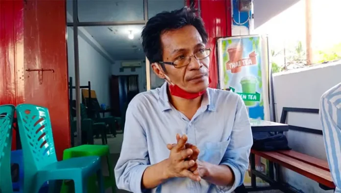 Perwakilan Aliansi Transparansi Covid-19 Sultra Yusuf Talama