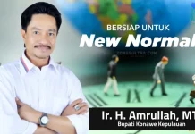 Konkep Bakal Maksimalkan Standar Penerapan New Normal Bupati Konawe Kepulauan (Konkep), Sulawesi Tenggara (Sultra), Amrullah