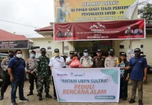 Bantu Korban Terdampak Banjir di Konut, Antam Salurkan Paket Sembako Bantu Korban Terdampak Banjir di Konut, Antam Salurkan Paket Sembako