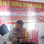 Jelang Hari Bhayangkara ke-74, Polres Kolut Gelar Donor Darah Jelang Hari Bhayangkara ke-74, Polres Kolut Gelar Donor Darah