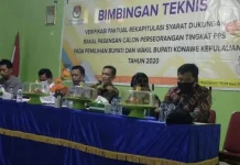 Jelang Verifikasi Faktual, KPU Konkep Gelar Bimtek Jelang Verifikasi Faktual, KPU Konkep Gelar Bimtek