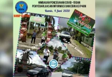 Keliling Kota, BNNP Sultra Edukasi Warga Bahaya Narkotika dan Covid-19 Keliling Kota, BNNP Sultra Edukasi Warga Bahaya Narkotika dan Covid-19