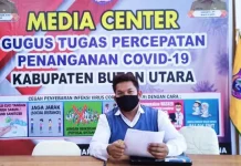 Butur Umumkan Kasus Pertama Positif Covid-19 dr Muhammad Ali Badar (Jubir GTC-19 Butur)