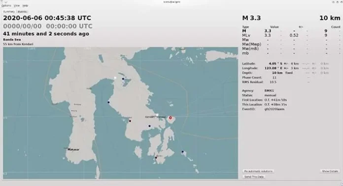gempakonkep_juni Wilayah Konkep Diguncang Gempa 3,3 SR