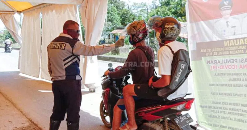 Petugas Catat 4 Orang Bersuhu Tubuh di Atas Normal Masuk Konsel